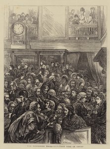 A Tichborne-per, ebédidő a bíróságon